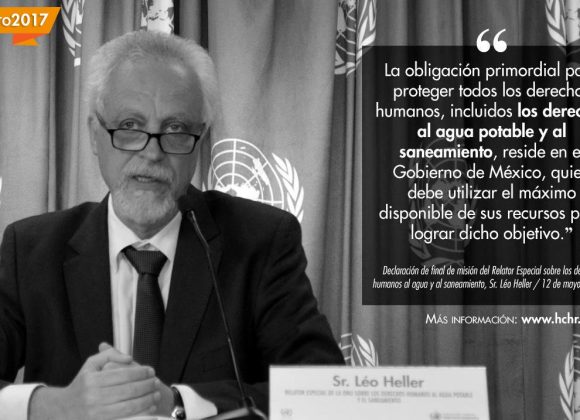 Declaración de final de misión del Relator Especial sobre los derechos humanos al agua y al saneamiento, Sr. Léo Heller