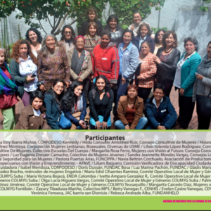 Colombia – Fundación AVP: Agenda de mujeres por la ciudad de Bogotá