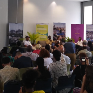 Comunidades y sus aliados de 17 países visitan Puerto Rico para conocer el  Fideicomiso de la Tierra del Caño Martín Peña