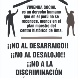 Perú – CIDAP: Vecin@s de Lima por el Derecho a la Vivienda