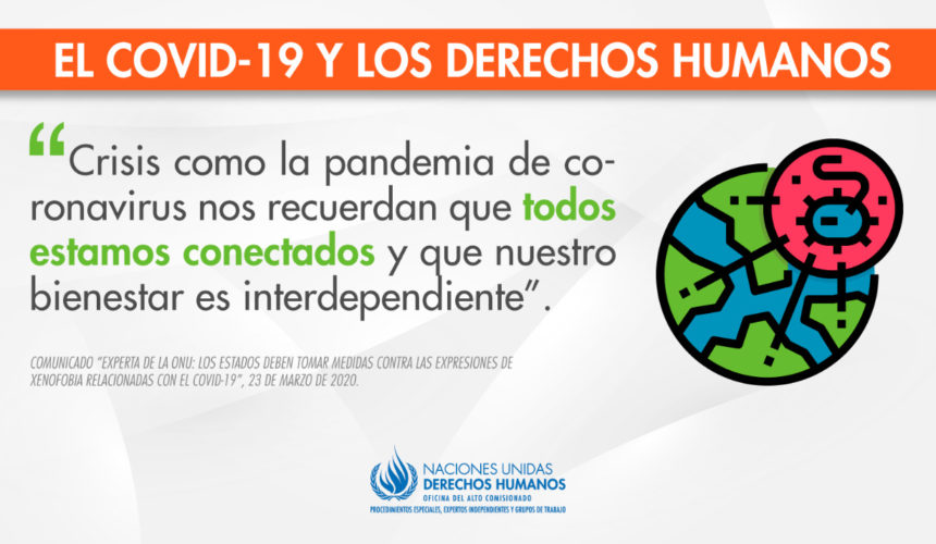 COVID-19 y su dimensión de Derechos Humanos