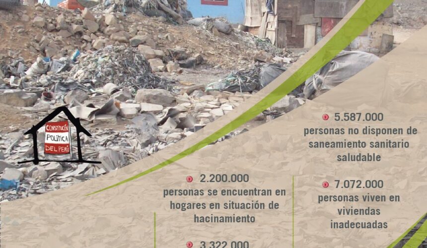 Perú: CIDAP – Lanzamiento de la campaña por la incorporación del Derecho a la vivienda adecuada en la Constitución Política del Perú