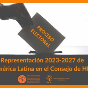 Lanzamiento del proceso electoral para la representación 2023-2027 de América Latina al Consejo de HIC