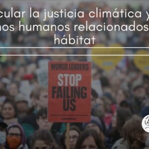 El vínculo entre justicia climática y el hábitat en el Día Mundial del Medio Ambiente