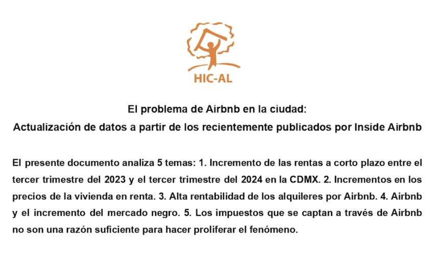 El problema de Airbnb en la ciudad: Actualización de datos a partir de los recientemente publicados por Inside Airbnb