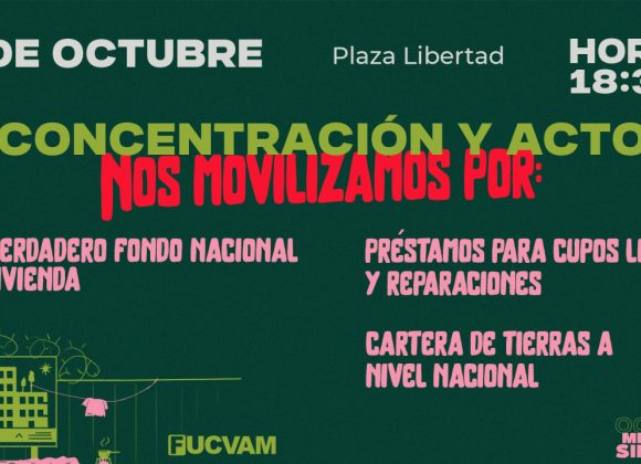 Uruguay – FUCVAM: Concentración y movilización en el Día de lxs sin Techo