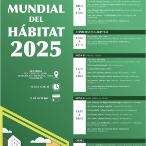 México – UNAM: Conmemoración del Día Mundial del Hábitat