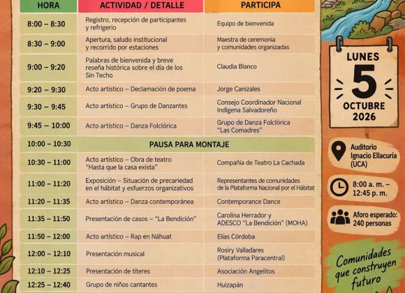 El Salvador – FUNDASAL: Voces, territorios y esperanzas por un hábitat digno El Salvador – FUNDASAL: Voces, territorios y esperanzas por un hábitat digno